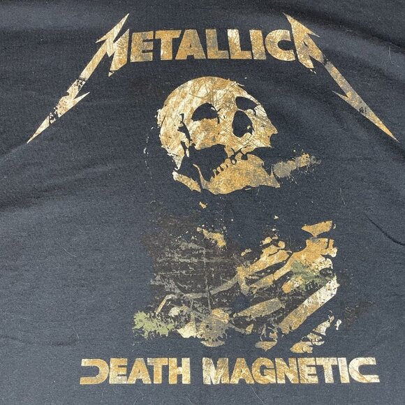 Vintage Anvil Metallica Band T Shirt Men’s Size 2XL Skull Death Magnetic Album - Picture 3 of 8